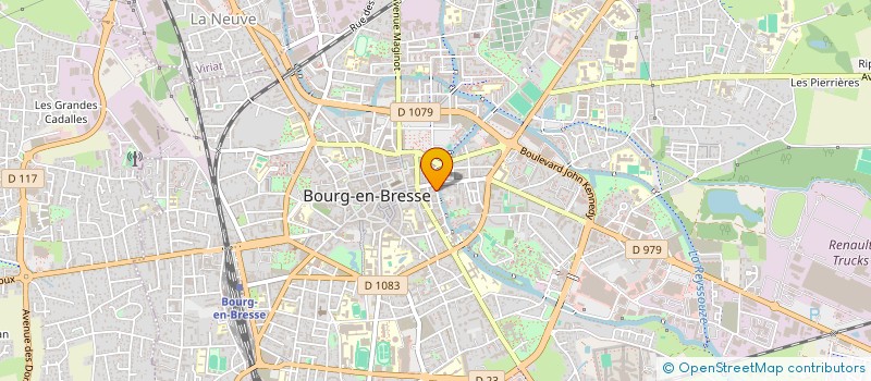localisation de l'entreprise SCM BULIN-CARTIER  BOURG-EN-BRESSE