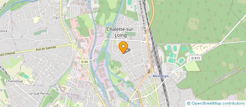 localisation de l'entreprise SCM BUOT SCHOENER à CHALETTE-SUR-LOING
