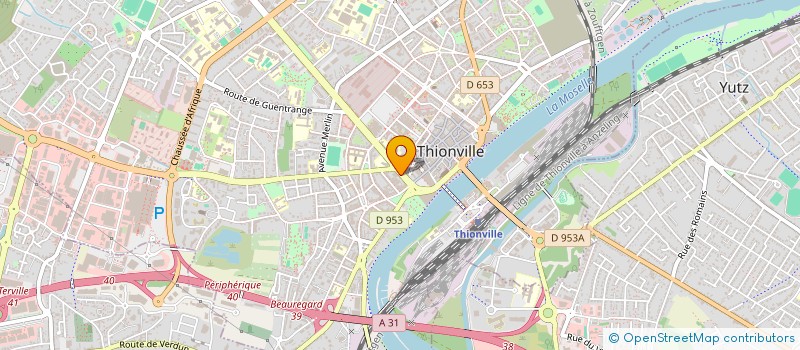 localisation de l'entreprise SCM BUREAU COMMUN D'HUISSIER DE JUSTICE DE THIONVILLE à THIONVILLE