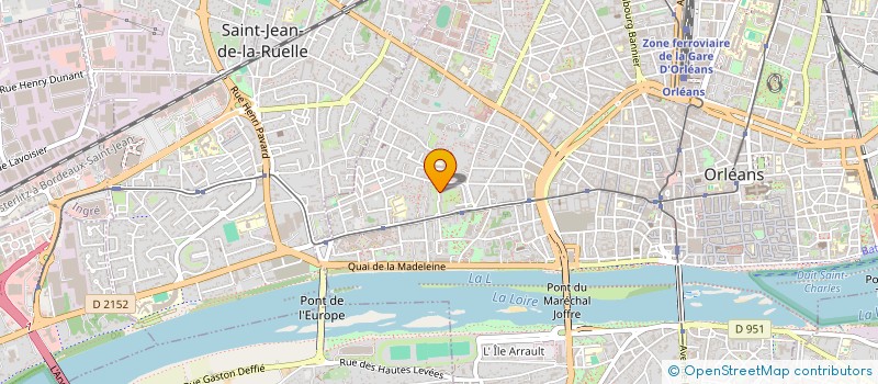 localisation de l'entreprise SCM BURGOT-ERRAHALI à ORLEANS