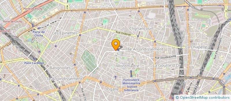 localisation de l'entreprise SCM C.PECQUEUR  PARIS