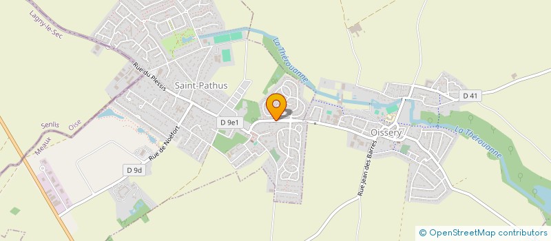 localisation de l'entreprise SCM CAB MEDIC DRS SAMIN & LE CORGUILLE  SAINT-PATHUS