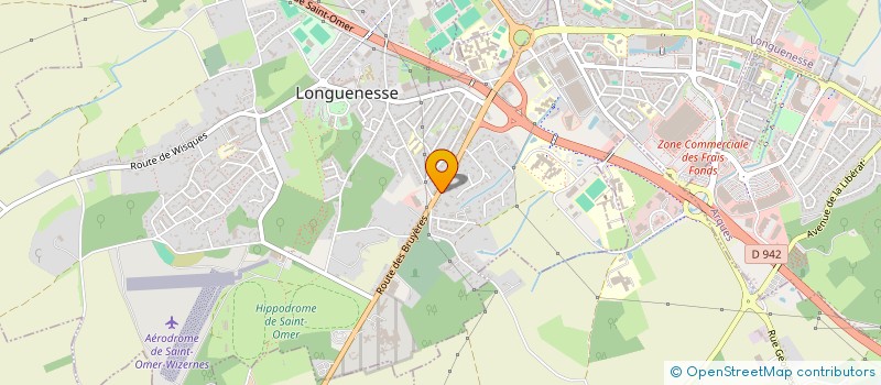 localisation de l'entreprise SCM CABINET CARDIOLOGIE DE LONGUENESSE  LONGUENESSE