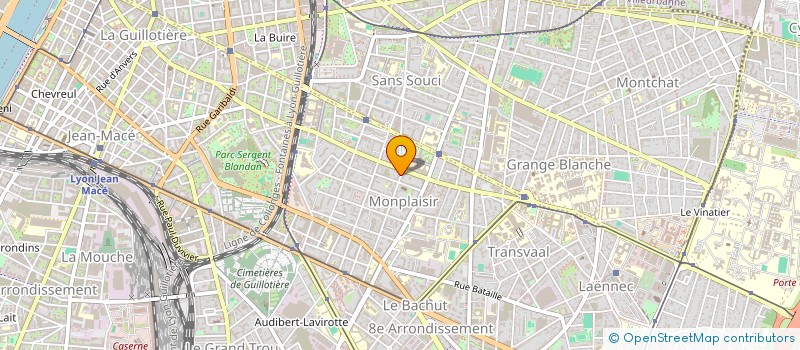 localisation de l'entreprise SCM CABINET CHIRURGIE DENTAIRE ST MAURICE  LYON