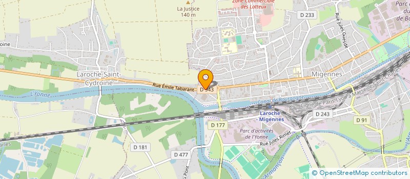 localisation de l'entreprise SCM CABINET D'INFIRMIERES FRERY-JARZAGUET à MIGENNES