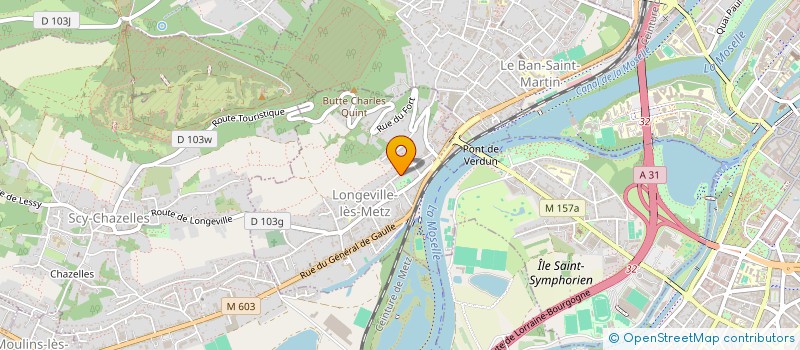 localisation de l'entreprise SCM CABINET DE DERMATOLOGIE DE LA CATHEDRALE  METZ