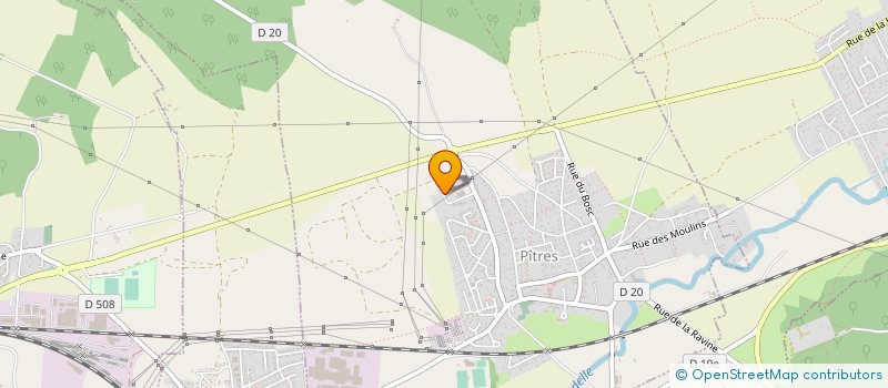 localisation de l'entreprise SCM CABINET DE SAGES FEMMES  PITRES