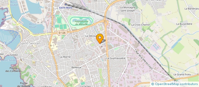 localisation de l'entreprise SCM CABINET DENTAIRE DE LA DECOUVERTE à SAINT-MALO