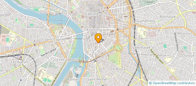 localisation de l'entreprise SCM CABINET DENTAIRE DOCTEUR CHAMPION  TOULOUSE