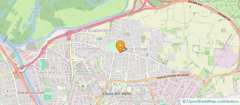 localisation de l'entreprise SCM CABINET DENTAIRE DU BOURG à VAULX-EN-VELIN