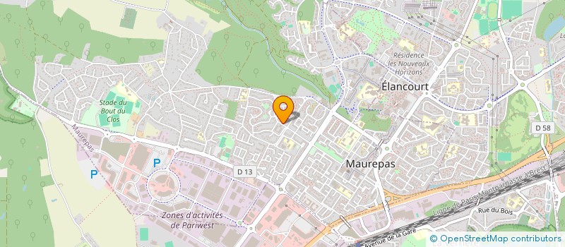 localisation de l'entreprise SCM CABINET DENTAIRE DU MAINE à MAUREPAS