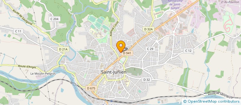 localisation de l'entreprise SCM CABINET DENTAIRE DUPUYTREN à SAINT-JUNIEN