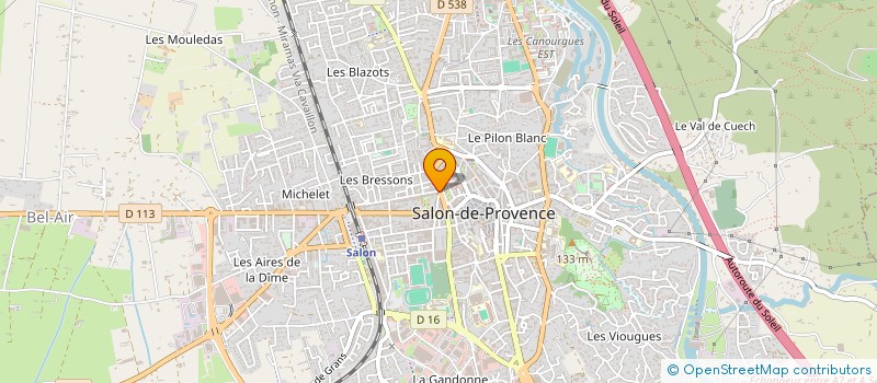 localisation de l'entreprise SCM CABINET DENTAIRE NOSTRADAMUS  SALON-DE-PROVENCE