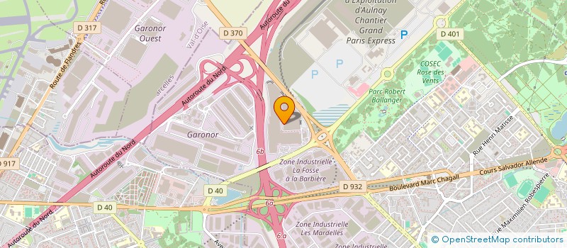 localisation de l'entreprise SCM CABINET DENTAIRE O'PARINOR à AULNAY-SOUS-BOIS