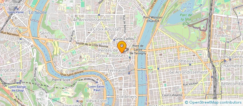 localisation de l'entreprise SCM CABINET DIDEROT à LYON