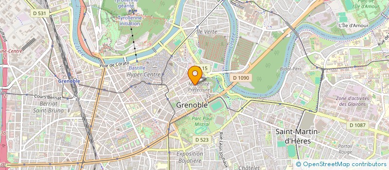 localisation de l'entreprise SCM CABINET HEBERT SOINS  GRENOBLE