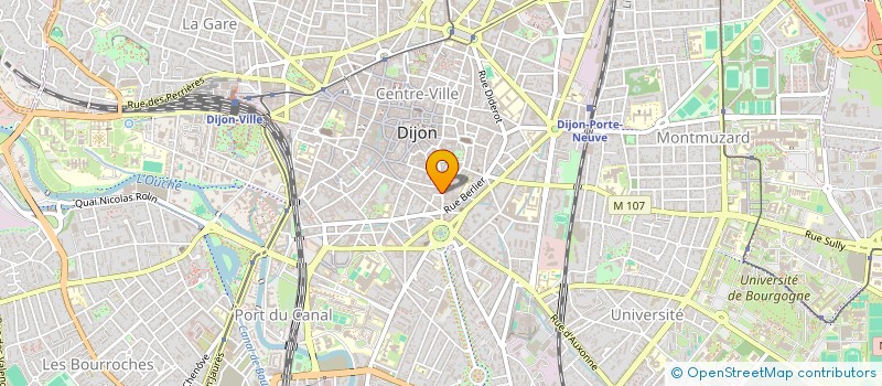 localisation de l'entreprise SCM CABINET INFIRMIER DAMONGEOT-DULLIER  DIJON