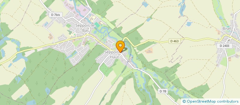 localisation de l'entreprise SCM CABINET INFIRMIER DE SEPPOIS  SEPPOIS-LE-HAUT