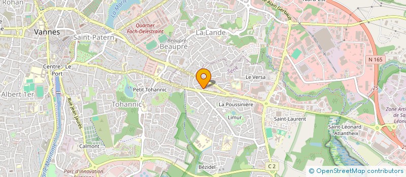 localisation de l'entreprise SCM CABINET INFIRMIER DU VERGER  SENE