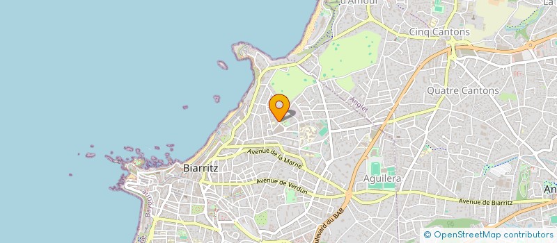 localisation de l'entreprise SCM CABINET INFIRMIER ST CHARLES à BIARRITZ