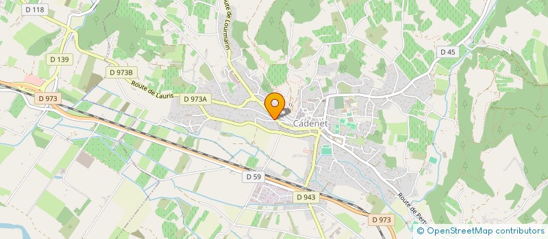 localisation de l'entreprise SCM CABINET KINESI BALNEO REMISE FORME  CADENET