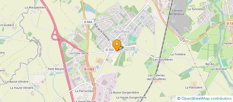 localisation de l'entreprise SCM CABINET MEDICAL ALOIS à MONTAIGU-VENDEE