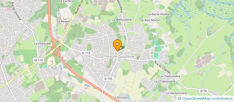 localisation de l'entreprise SCM CABINET MEDICAL BEAUSOLEIL  HAUTE-GOULAINE