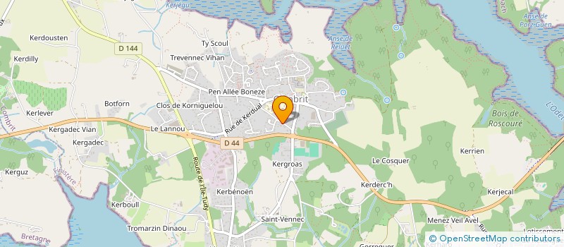 localisation de l'entreprise SCM CABINET MEDICAL CROAS VER  COMBRIT