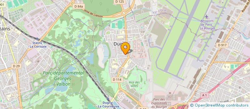 localisation de l'entreprise SCM CABINET MEDICAL DE DUGNY  DUGNY