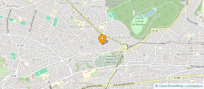localisation de l'entreprise SCM CABINET MEDICAL HAUT GRAVILLE à LE HAVRE