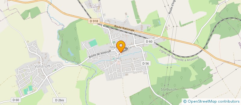 localisation de l'entreprise SCM CABINET MEDICAL - LE LYS à METZERVISSE