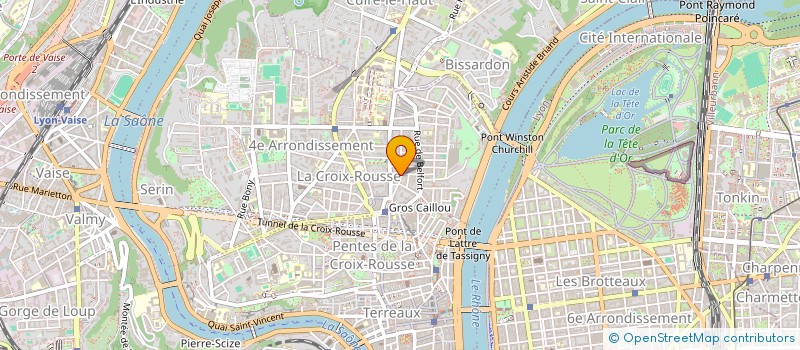 localisation de l'entreprise SCM CABINET MEDICAL LE MAIL  LYON