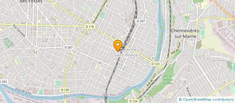 localisation de l'entreprise SCM CABINET MEDICAL MICHELET  SAINT-MAUR-DES-FOSSES