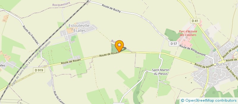 localisation de l'entreprise SCM CABINET MEDICAL MONNOYE & DURET  BUCHY