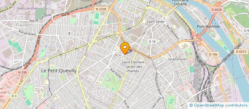 localisation de l'entreprise SCM CABINET MEDICAL SAINT CLEMENT à ROUEN