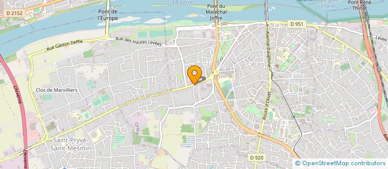 localisation de l'entreprise SCM CABINET ORL OTOLOGIQUE ET PEDIATRIQUE à ORLEANS
