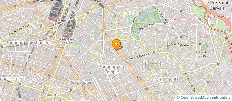 localisation de l'entreprise SCM CABINET PARAMEDI SAMBRE MEUSE  PARIS