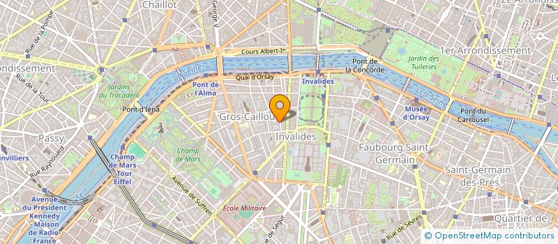 localisation de l'entreprise SCM CABINET SEINE CONVENTION  PARIS