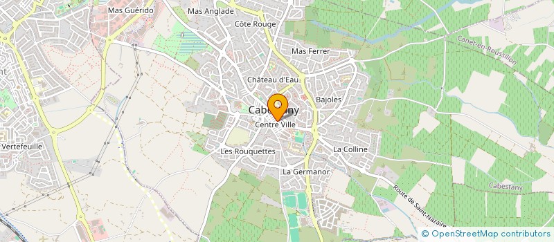 localisation de l'entreprise SCM CABKINETTE à CABESTANY