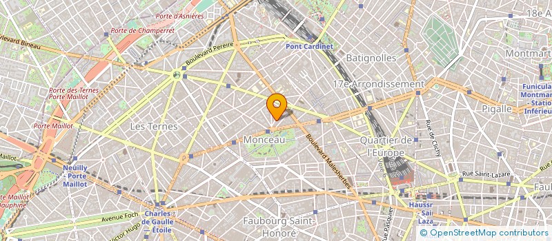 localisation de l'entreprise SCM CACEC à PARIS