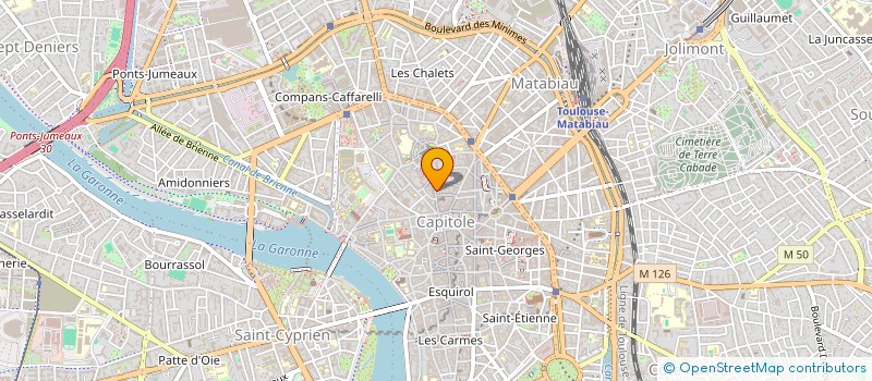 localisation de l'entreprise SCM CAMBAX à TOULOUSE
