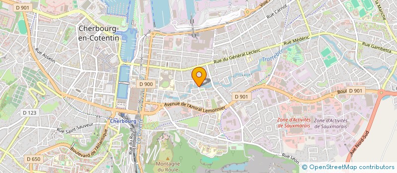 localisation de l'entreprise SCM CANP à CHERBOURG-EN-COTENTIN