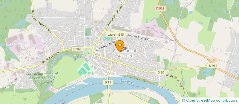 localisation de l'entreprise SCM CAPDEVILA-SEDILLOT à CHATEAUNEUF-SUR-LOIRE