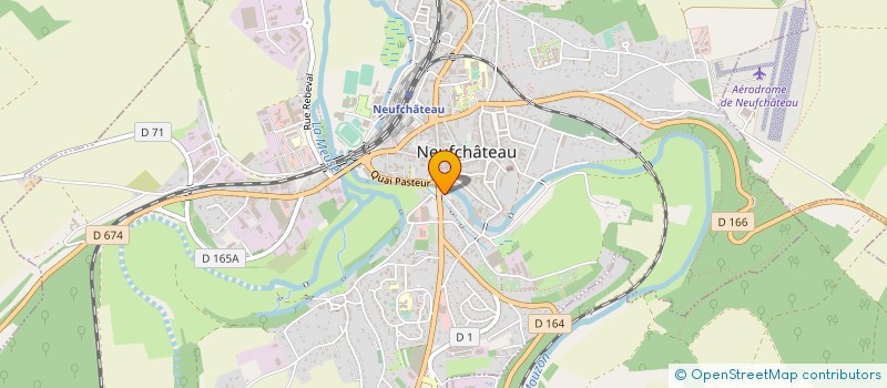 localisation de l'entreprise SCM CAPDEVILLE DAVRIL à NEUFCHATEAU