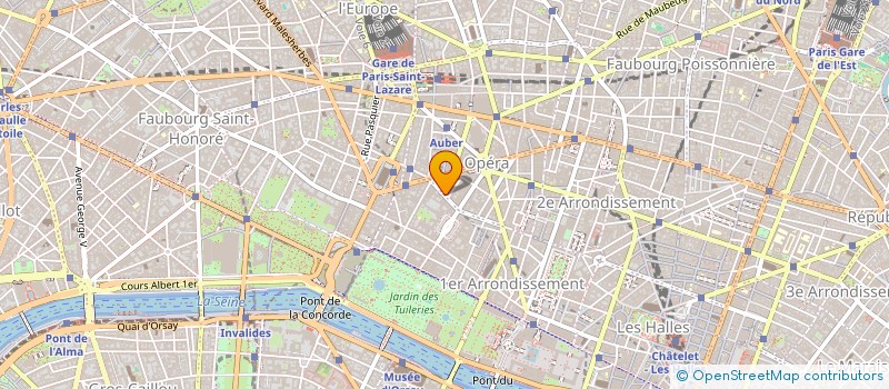 localisation de l'entreprise SCM CAPUCINES DENTAIRE à PARIS