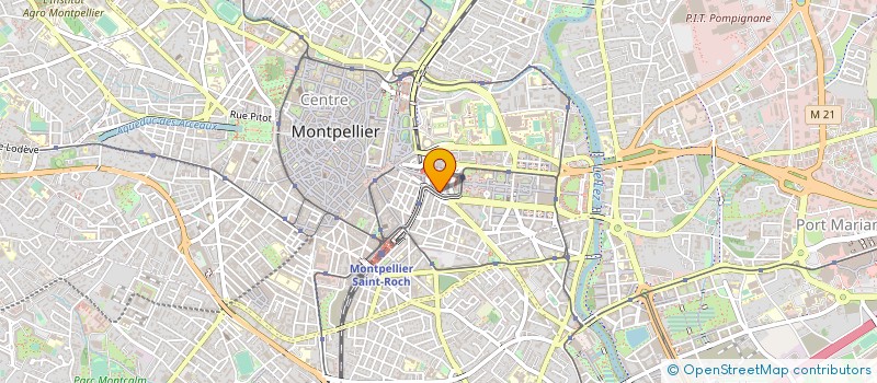 localisation de l'entreprise SCM CARBASSE LEFEBVRE PANTHENE PELLICCIA à MONTPELLIER