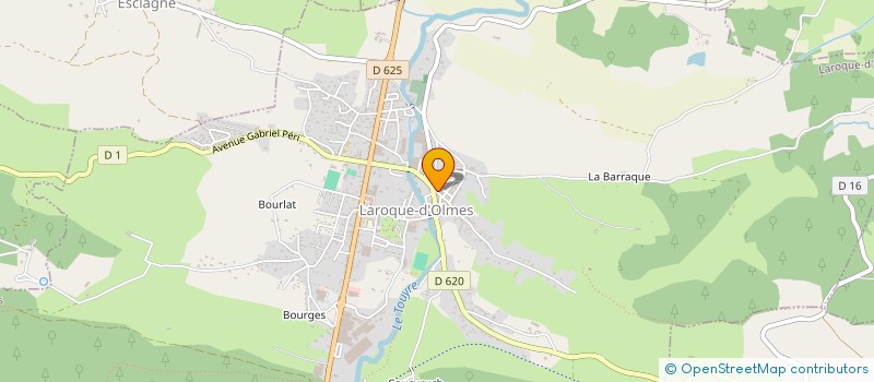 localisation de l'entreprise SCM CARBONNE VIDAL à LAROQUE-D'OLMES
