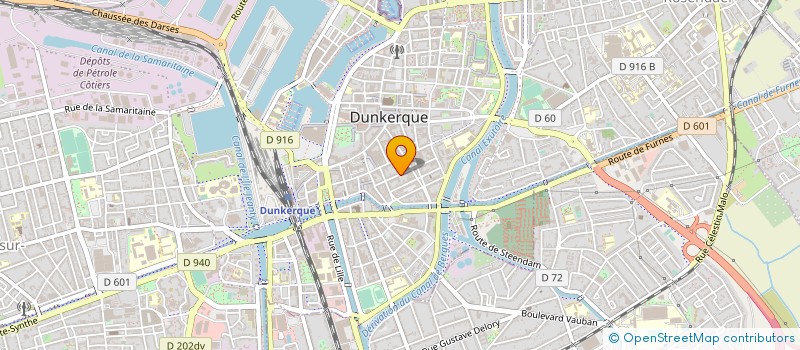 localisation de l'entreprise SCM CARDIO FLANDRE à DUNKERQUE