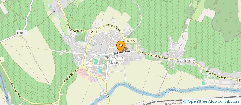 localisation de l'entreprise SCM CARIMONI à CHARLY-SUR-MARNE