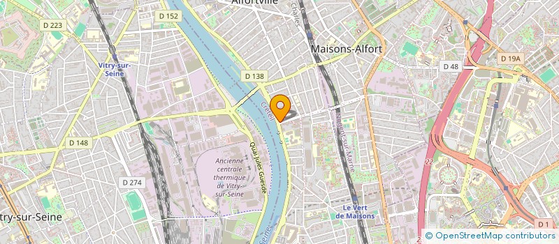 localisation de l'entreprise SCM CARNOT SUR SEINE  ALFORTVILLE